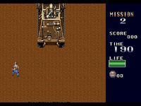 une photo d'Ã©cran de Mercs sur Sega Megadrive